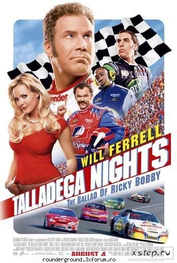 nascar stud ricky bobby (will ferrell) is a national hero and the best driver in the biz. his racing