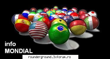 Info Mondial, stiri si comentarii - In acest topic puteti posta stiri si - Campionatul Mondial de Fotbal